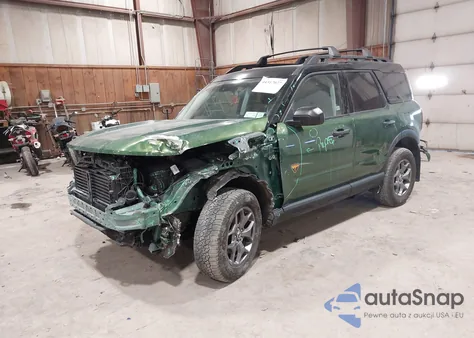 2023 Ford Bronco Sport Badlands z USA, uszkodzony, nr VIN 3FMCR9D90PRD96582